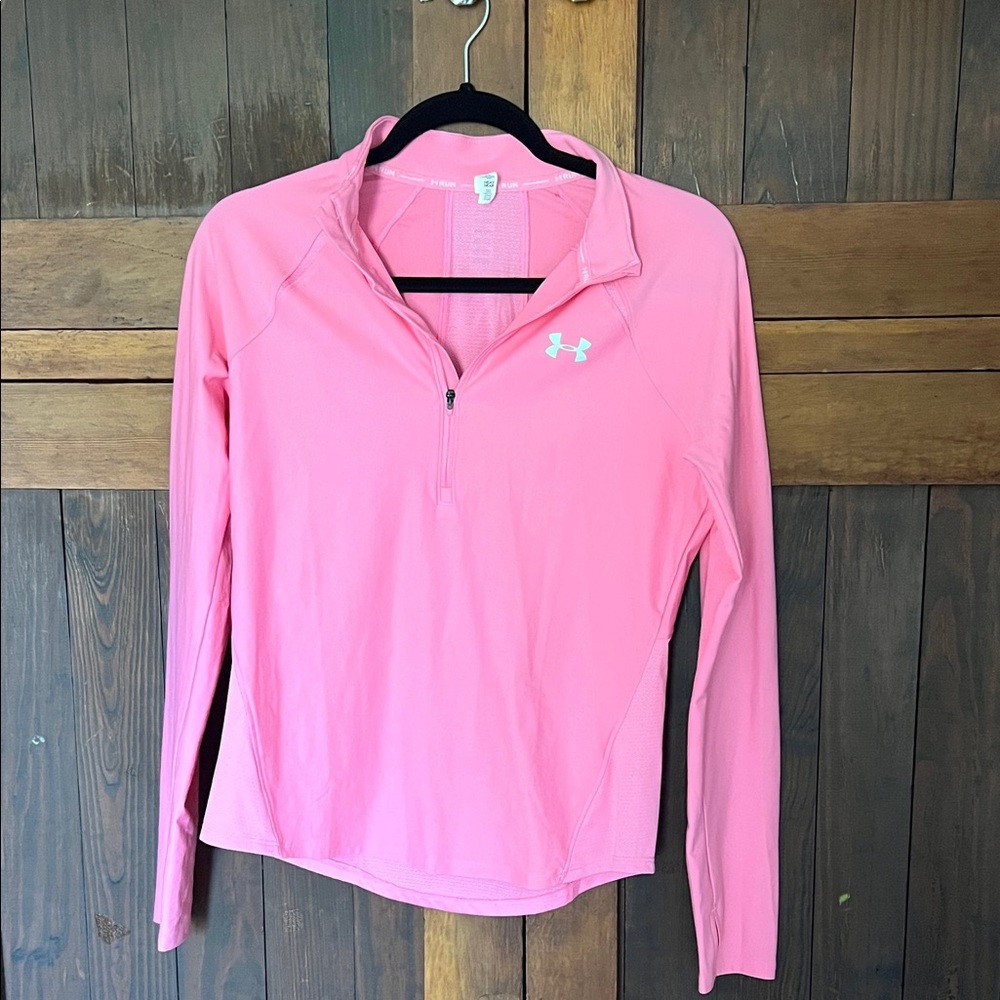 Under Armour Women's Long Sleeve Pink Top
